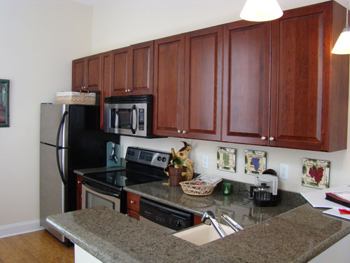 Eagle Mill Towers kitchen